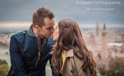 Servizio fotografico fidanzati Verona
