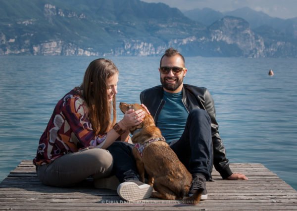 Servizio fotografico fidanzati Lago di Garda